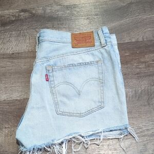Levi's Light Wash Shorts